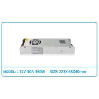China 360W 12V 30A Slim Power Supply LED DC Power Supply for sale