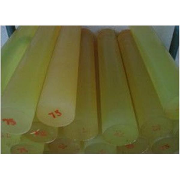 Quality Anti-Pressing PU Polyurethane Rubber Rod Hardness 60 shore A ~98 shore A for sale