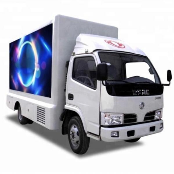 Quality Lhd Rhd Mobile Billboard Truck 3 Sides High Resolution P6 LED Display Screen Truck for sale