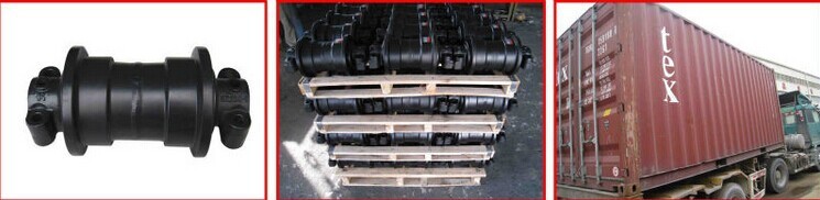 Double Flange Hitachi Ex30 Mini Excavator Track Roller