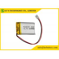 China LP502535 Rechargeable Lithium Polymer Battery 3.7V 400mah PL502535 li pol batteries for sale