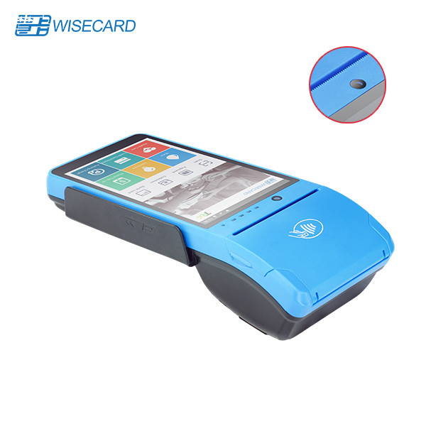 Quality Dual Camera Android Mobile POS Machine With 1D 2D Barcode Scanner for sale