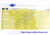 China Nbr Fkm Silicon Rubber O Ring Seal Kit box High Temperature Resistance factory