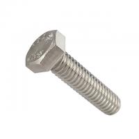 China Din933 Din931 Hexagon Bolts With Flange 16mm - 70mm Grade 10.9 factory