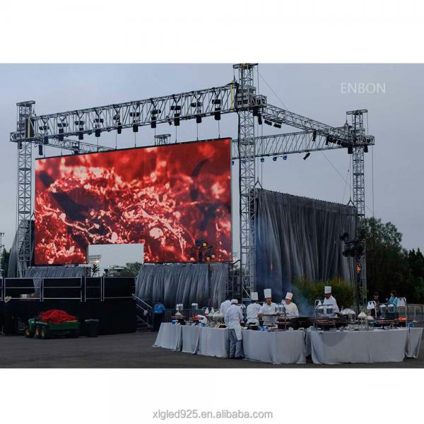 Quality Stand Floor Rental LED Display P3.91mm Interactive Multipurpose for sale