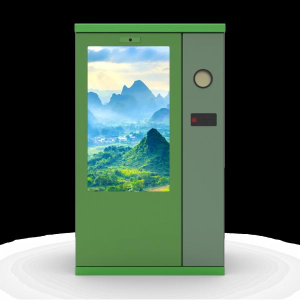Quality Expo 42" Touch Screen RVM Return And Earn Reverse Vending Machine Can Recycling for sale