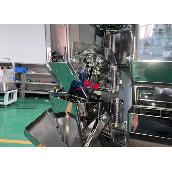 Quality Polished Surface SUS304 Automatic Multihead Weigher With Double Flap for sale
