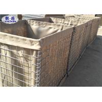 China Geotextile Lined Military Defensive Barriers Bastions For Police Training Centre factory