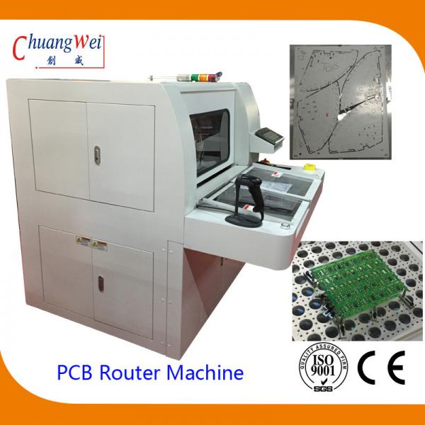 Quality Double Station PCB Router Machine with Auto Routing Bit Checker for sale