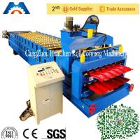 Quality PPGI Steel Two Layer Corrugated Roof Sheeting Machine for sale
