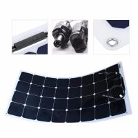 China Easy Carry SunPower Semi Flexible Solar Panels 90W Ultra - Light For Caravans factory