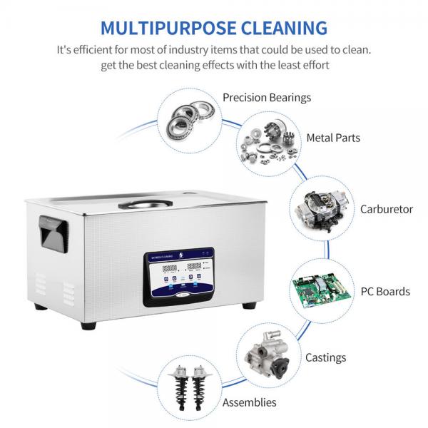 Quality Touch Sensitive 22L 480w Ultrasonic Cleaning Machine For Tools for sale