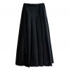 China woolen midi skirt women box pleated skirt factory