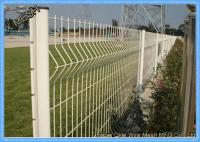 China Pvc Coated Wire Mesh Fence Panels , Metal Wire Fence Mesh Size 50*200mm factory
