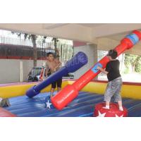 China Red and Blue Gladiator Joust Inflatable Sport Games for Kids and Adults for sale