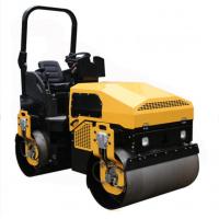 China 2x30KN 3T Two Drum Hydraulic Vibratory Road Roller Travel Speed 0-12km/H factory