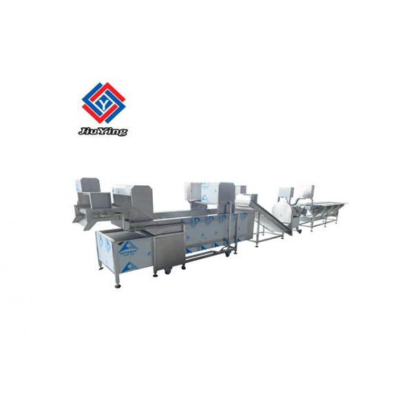 Quality 10 KW Salad Processing Equipment , Salad Washing Equipment 2000kg/h Capacity for sale
