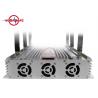 China 15W / Band Mobile Phone Signal Jammer With High Gain Omni - Directional Antenna factory