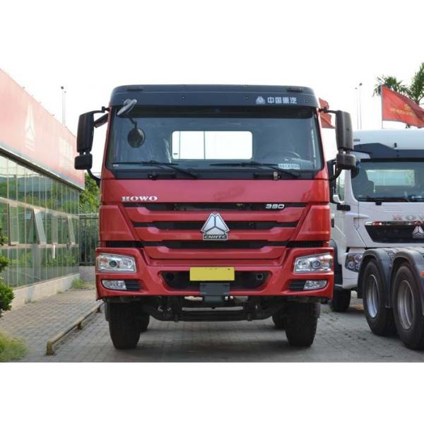 Quality 8X4 LHD Euro 2 336HP Red Commercial Cargo Box Truck 30-60 Tons for sale