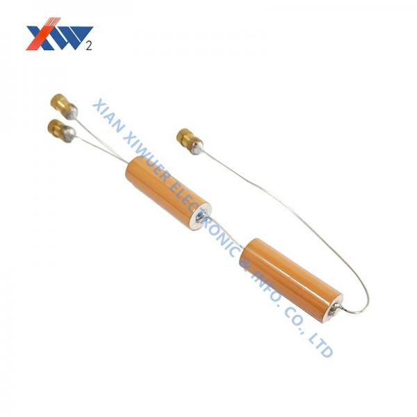 Quality Customized High Voltage Ceramic Capacitor Rod 36KV 45PF Coated Available for sale