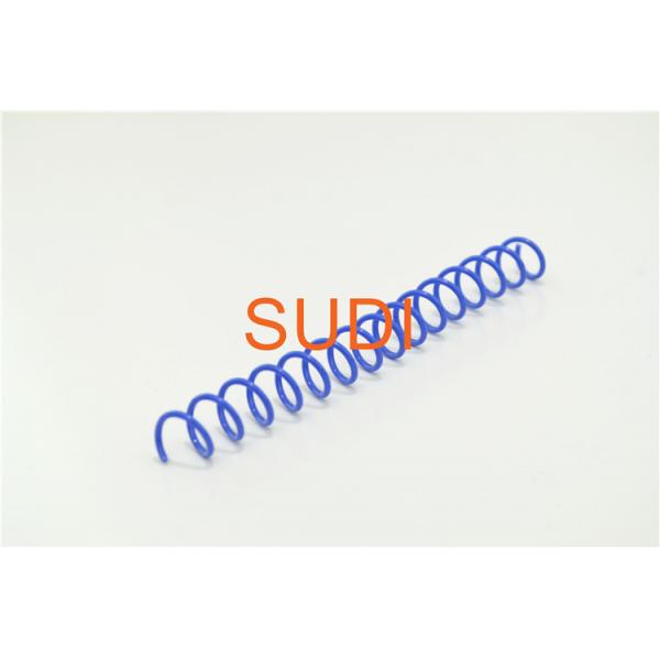 Quality Blue Color PVC 2.79mm Plastic Spiral Binding Coils for sale