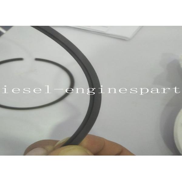 Quality Casting Iron Diesel Engine Piston Ring White Color Chromium Surface for sale