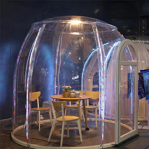 Quality Detachable Outdoor Bubble Tents Height 2.5m Bubble Dome Tent for sale