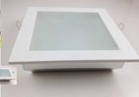 China Dimmable Warm White Square Recessed LED Downlights 12W Φ160*160* 35mm factory