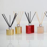 China Electroplating Bottle Home Scent Diffuser / Luxury Reed Diffuser With Customized Box factory