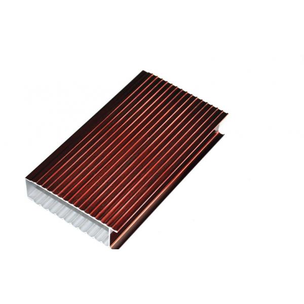 Quality Electrophoresis 6063-T5 Aluminium Extrusion Profile By Bending / Cutting for sale