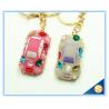 China Wholesale Fashion Design Rhinestone Crystal Cars Key Chain Decoration Keychain For Women Car factory