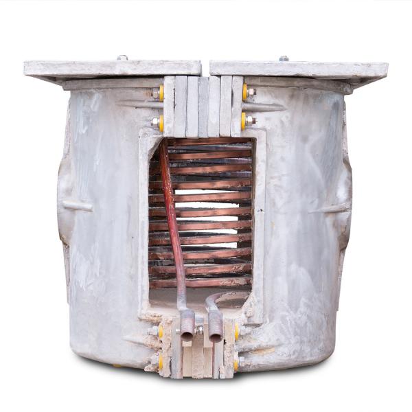 Quality Aluminium Induction Melting Furnace Large Capacity Medium Frequency 400KW for sale