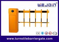 China Two Fence Boom Automatic Traffic Barriers , Car Park Barrier Gate with Arms factory