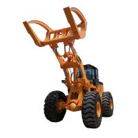 China BENE hot sale atv log grap loader with Cummins engine 8ton/10ton/12ton15ton wheel loader with grapples attachments factory
