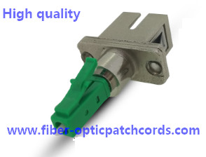 Quality UPC APC Fiber Optic Adapters LC Male To SC Female Hybrid Adapter for sale