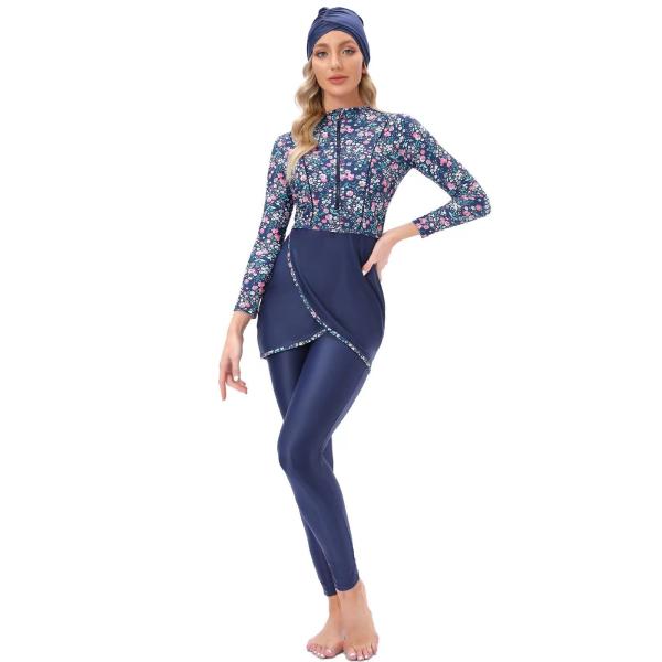 Quality Womens Beach Islamic Swimming Suit Ladies Conservative Swimwear Burkini for sale