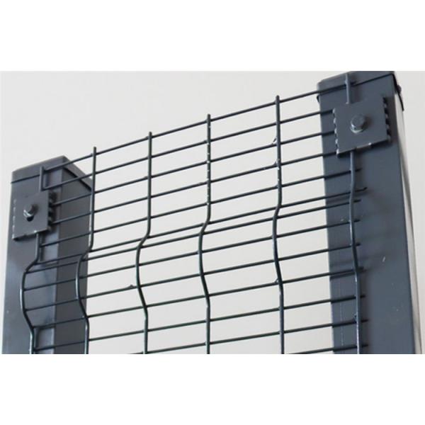 Quality 8ft X 4ft 2x2 Galvanized Iron Welded Mesh Fencing 75mm 50mm PVC Coated for sale