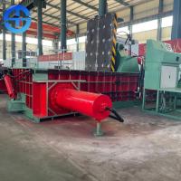 China Turn Over Bale Size 450*450mm Metal Baler Machine factory