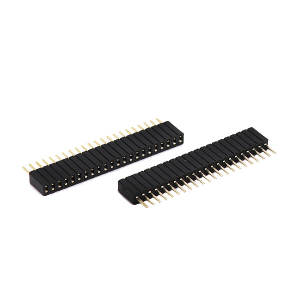 Quality PCB 1.27 Mm Female Header Single Row Straight DIP Type for sale