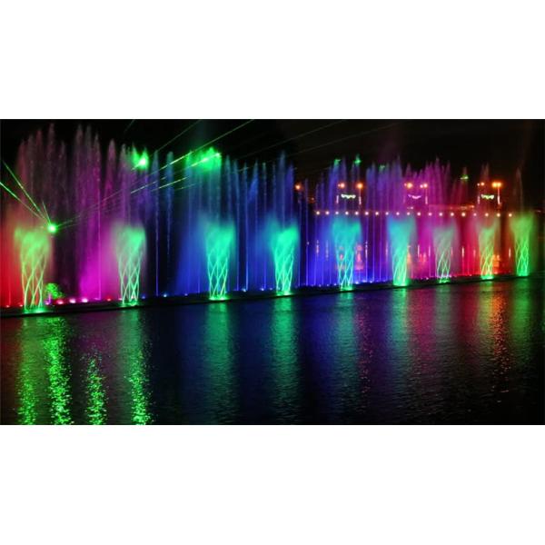 Quality DMX Control Modern Floating Fountain With Computer Programmer for sale