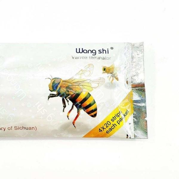 Quality Bee Mites killer Manhao Fluvalinate Strip Honey Bee Medicine Stroner Effectivess for sale
