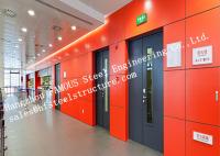 China Surface Painted Standard Size Industrial Fire Rated Doors 3 Hours Fire Resistant factory