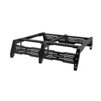 China Jeep Gladiator JT Camping Bed Rack with Black Powder Coating and Multiple Accessories factory