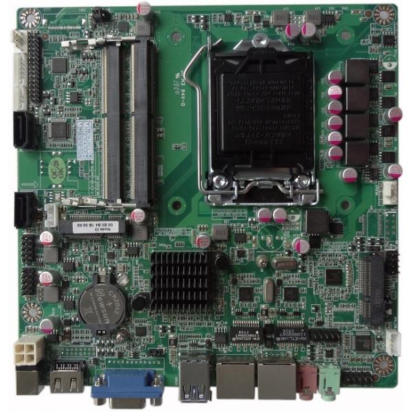 Quality ITX-H310DL208​ Thin Mini Itx Support 8th Gen Inte CPU Realtek ALC662 5.1 for sale