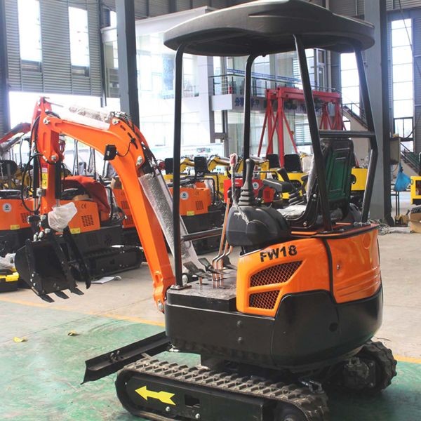 Quality 0.8 Tonne Mini Digger With Auger SGS Diesel Engine Excavator for sale
