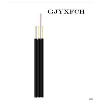 Quality 1 2 4 core GJYXFCH FTTH Drop Cable Soft 245um Indoor Fiber Optic Cable for sale