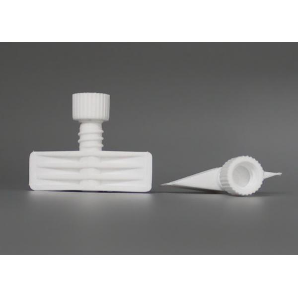 Quality White Polyethylene Plastic Twist Spout Pouch Cap  For Comestic Flexible Package for sale