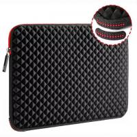 China Diamond Neoprene Laptop Sleeve Case With Water Resistant Protection factory