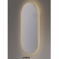 China Aluminum Frame Round LED Illuminated Bathroom Mirrors Waterproof factory