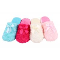 China Eco Friendly Warm Soft Disposable Hotel Slippers For Airplane / Cruises factory